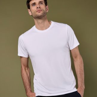 Regular fit micro mesh tee with Cooltex® plus in Black* - North Print Workwear