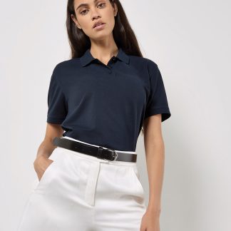 Klassic polo women's with Superwash® 60°C (classic fit) in Black* - North Print Workwear