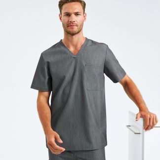 Limitless Onna-stretch tunic in Black - North Print Workwear