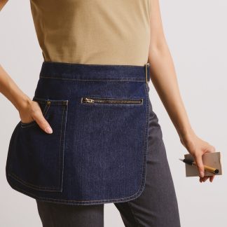 Metro utility hip apron in Black - North Print Workwear