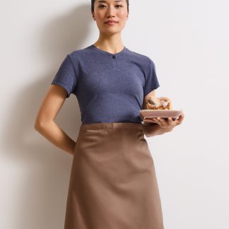 Colours mid-length apron in Apple - North Print Workwear