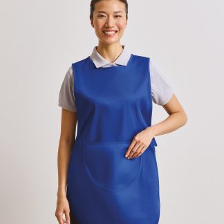 Long length pocket tabard in Black - North Print Workwear