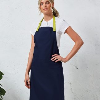 ‘Swap & Pop’ Customisable Apron – Body in Black - North Print Workwear