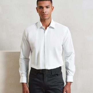Supreme poplin long sleeve shirt in Black - North Print Workwear