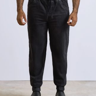 Chef's artisan jogger bottoms in Black Denim - North Print Workwear