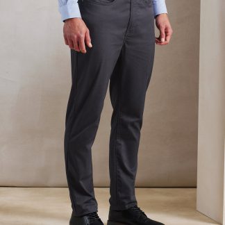 Performance chino jeans in Black - North Print Workwear