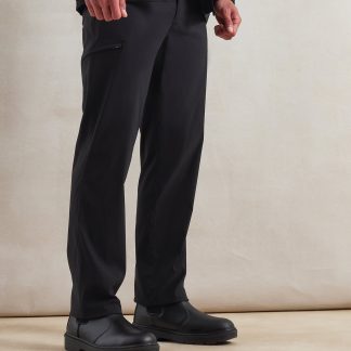 Stretchchecker ‘Adapt’ trousers in Black - North Print Workwear