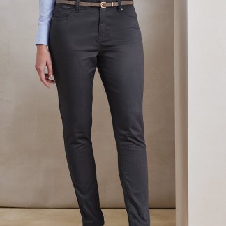 Women's performance chino jeans in Black - North Print Workwear