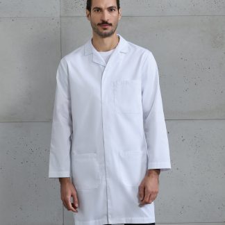 Essential 3-pocket work coat in White - North Print Workwear