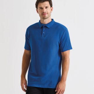 Studded polo in Black - North Print Workwear