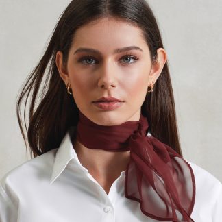 'Colours' Chiffon scarf in Apple - North Print Workwear