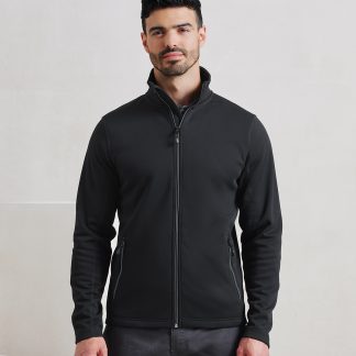 Men's spun dyed sustainable zip-through sweatshirt in Black - North Print Workwear