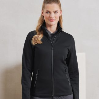 Women’s Spun Dyed Recycled Zip-Through Sweat in Black - North Print Workwear