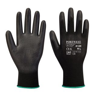 PU palm glove (A120) in Black - North Print Workwear