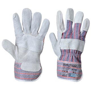 Canadian rigger glove (A210) in Grey/Assorted - North Print Workwear