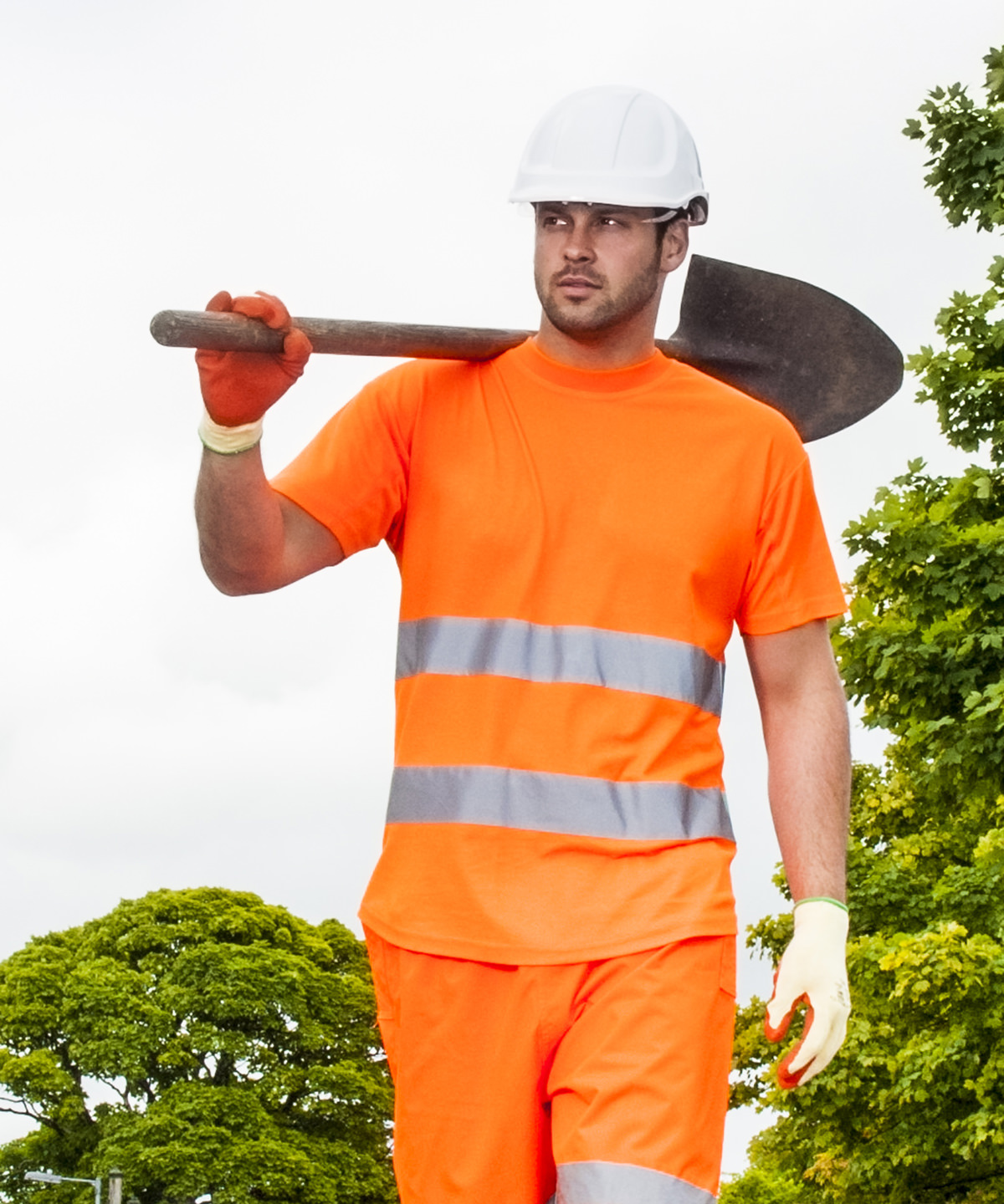 Cotton Comfort t-shirt (S172) in Orange - North Print Workwear