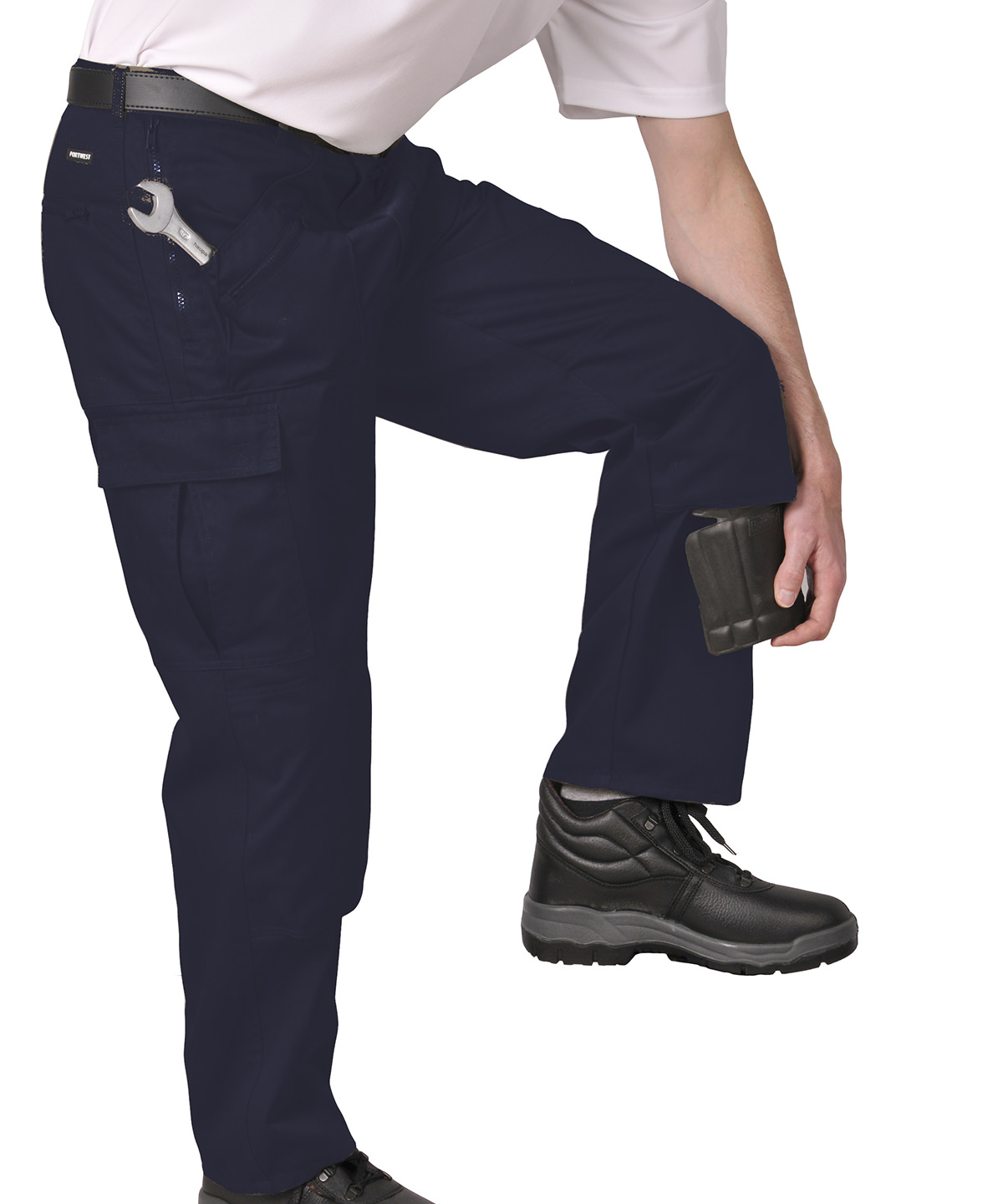 Action trousers (S887) regular fit in Black - North Print Workwear