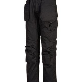 WX2 stretch holster trousers (CD883) slim fit in Black - North Print Workwear