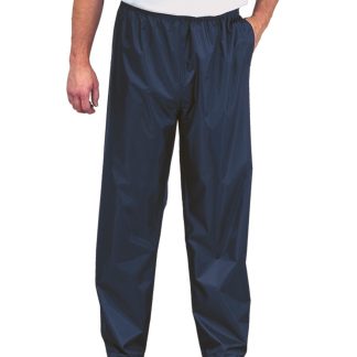 Classic rain trousers (S441) in Black - North Print Workwear