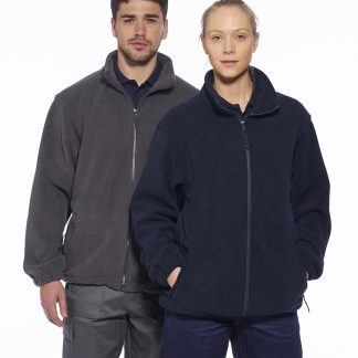 Argyll heavy fleece (F400) in Black - North Print Workwear