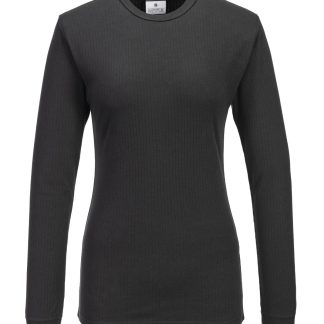 Women’s baselayer top in Black - North Print Workwear