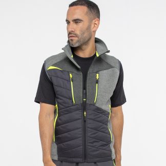 DX4 Hybrid Baffle gilet (DX470) in Metal Grey - North Print Workwear