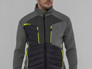 DX4 Hybrid Baffle jacket (DX471) in Metal Grey - North Print Workwear