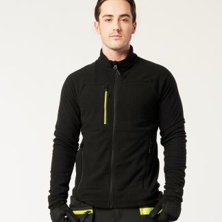 EV4 Textured fleece (EV480) in Black - North Print Workwear