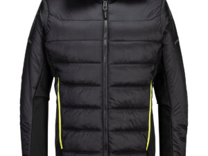 EV4 Insulated baffle jacket (EV471) in Black - North Print Workwear