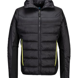 EV4 Insulated baffle jacket (EV471) in Black - North Print Workwear