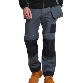 PW3 Holster work trousers (T602) regular fit in Black - North Print Workwear