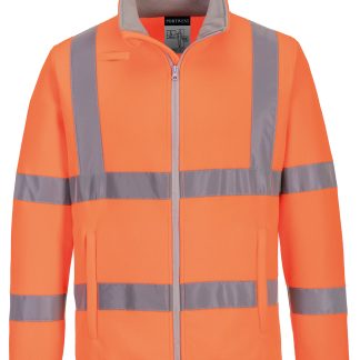 Eco Hi-vis fleece jacket (EC70) in Orange - North Print Workwear