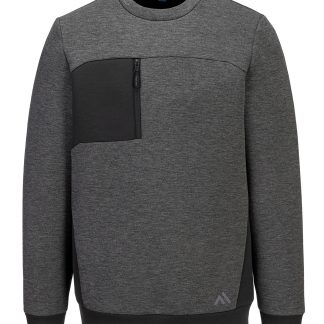 KX3 Sport tech sweatshirt (KX377) in Black - North Print Workwear
