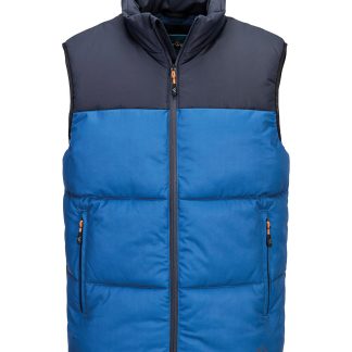 KX3 Sport insulated baffle bodywarmer (KX305) in Black - North Print Workwear
