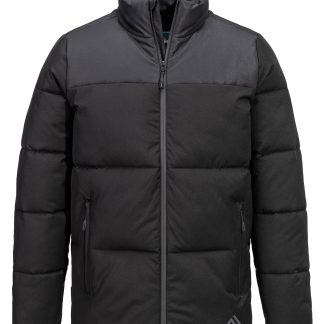KX3 Sport insulated baffle jacket (KX306) in Black - North Print Workwear