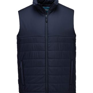 Professional insulated baffle gilet (S606) in Black - North Print Workwear
