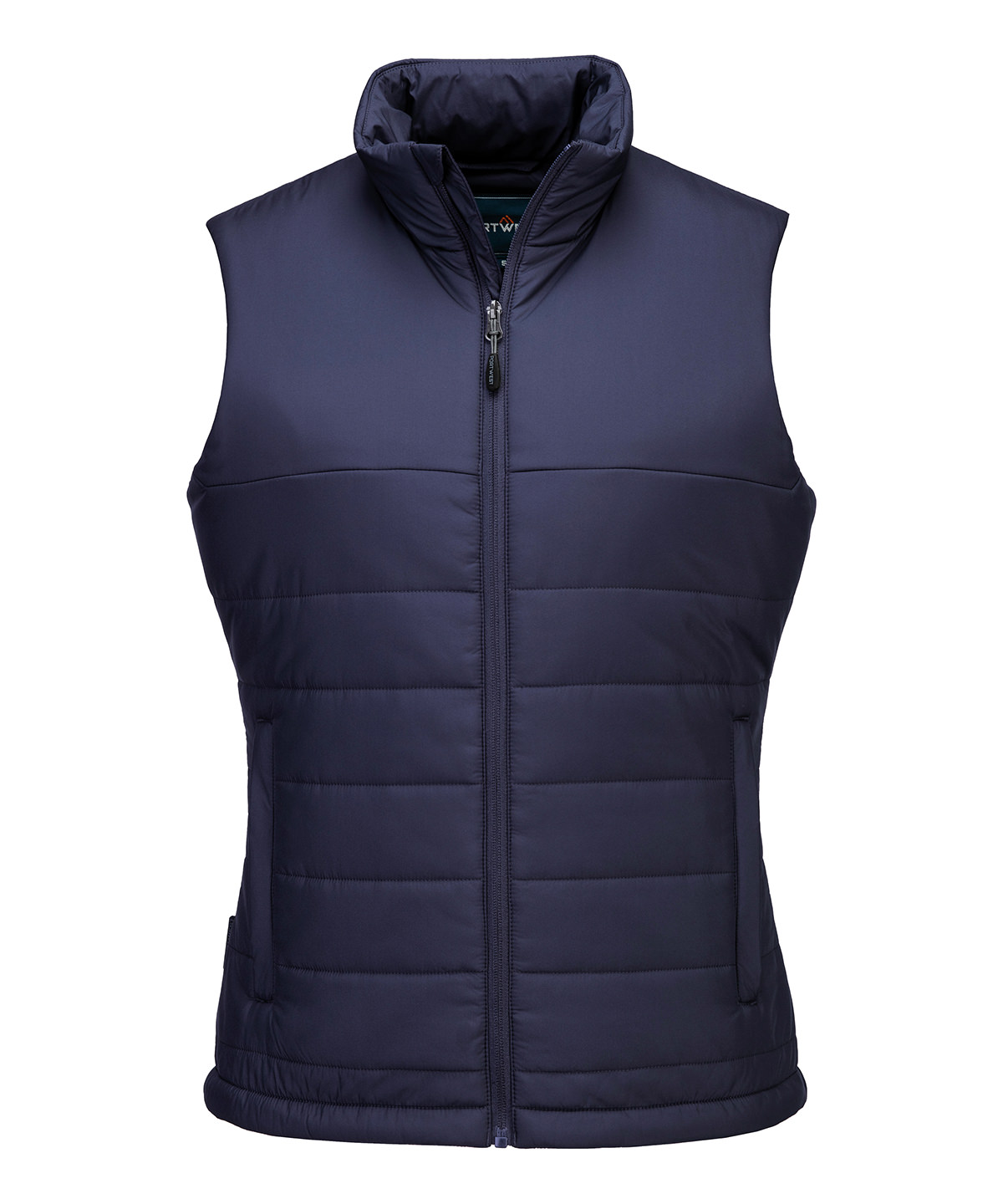 Women’s professional insulated baffle gilet (S607) in Black - North Print Workwear