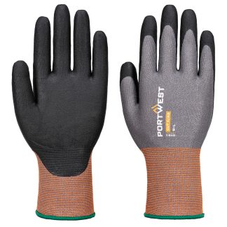 CT cut C21 Nitrile gloves (CT21) in Grey/Black - North Print Workwear