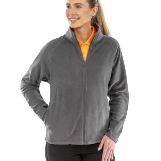 Core microfleece jacket in Black - North Print Workwear