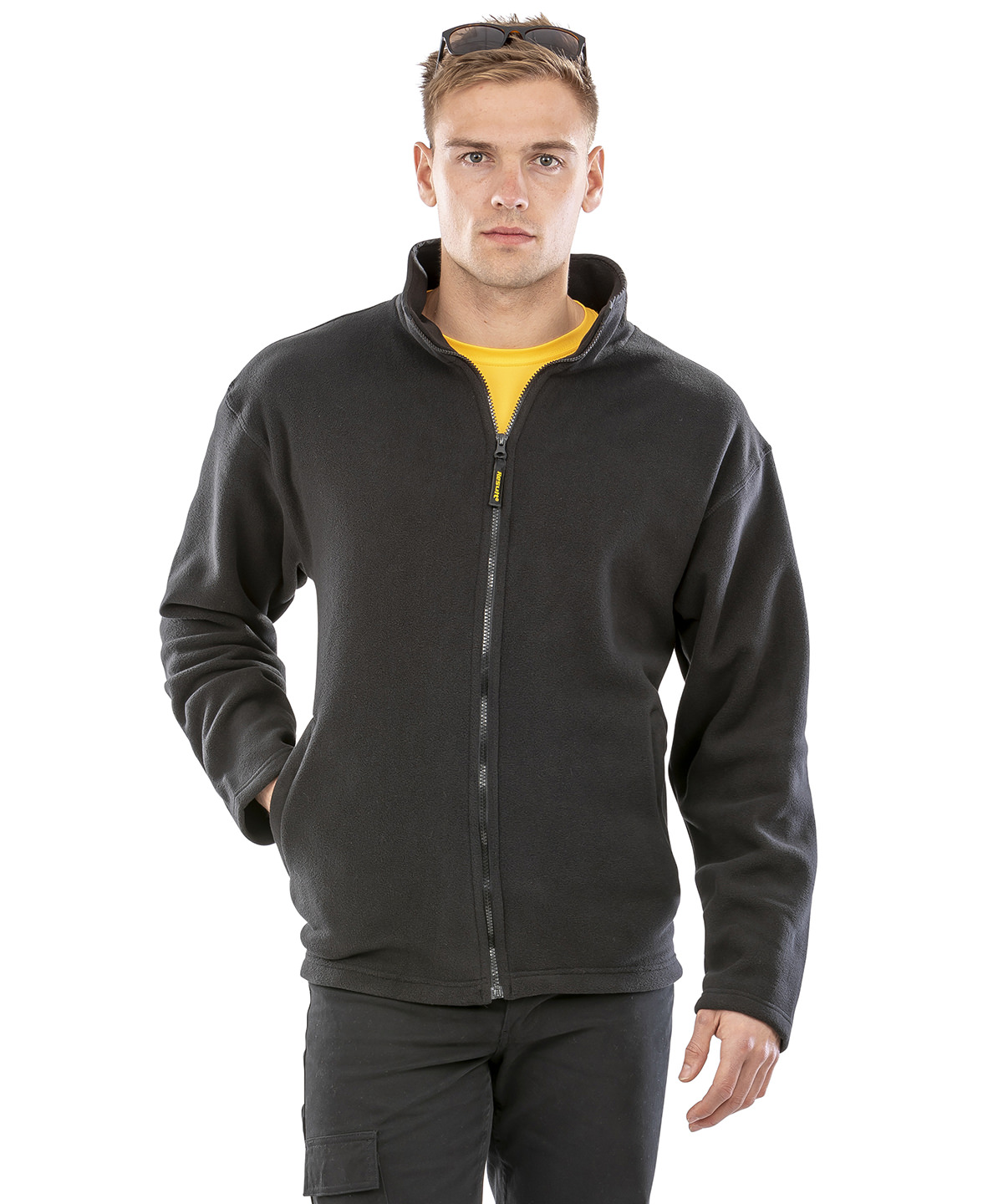 Horizon high-grade microfleece jacket in Black - North Print Workwear