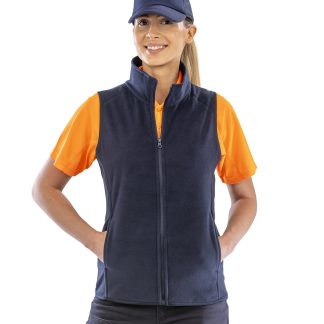 Core microfleece gilet in Black - North Print Workwear