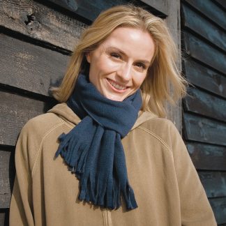 Polartherm™ tassel scarf in Black - North Print Workwear