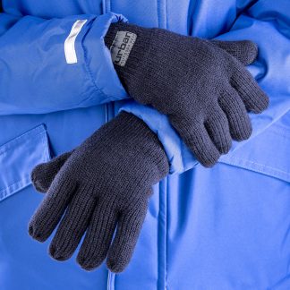 Junior classic fully lined Thinsulate™ gloves in Navy - North Print Workwear
