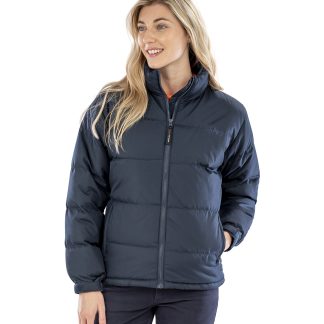 Women's Holkham down-feel jacket in Black - North Print Workwear