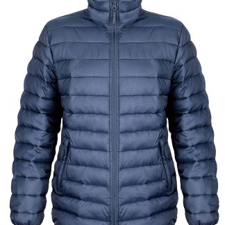 Women's ice bird padded jacket in Black - North Print Workwear