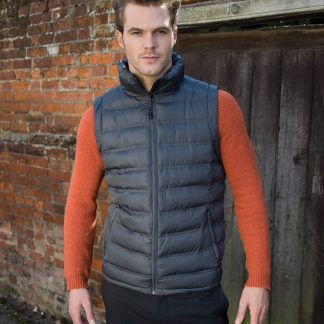 Ice bird padded gilet in Black - North Print Workwear