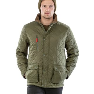 Urban Cheltenham Gold jacket in Black - North Print Workwear