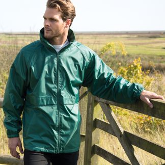 Core microfleece lined jacket in Black - North Print Workwear