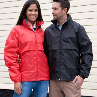 Core lightweight jacket in Black - North Print Workwear