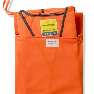 Safety vest storage bag in Fluorescent Orange - North Print Workwear
